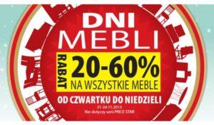 dni mebli listopad