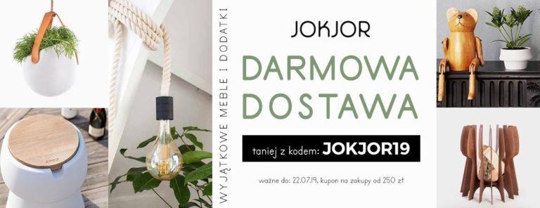 Darmowa dostawa na zamówienia od JOKJOR
