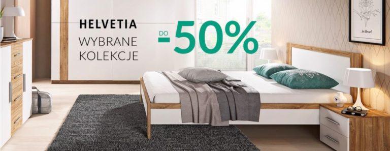 Do -50% na wybrane kolekcje Helvetia