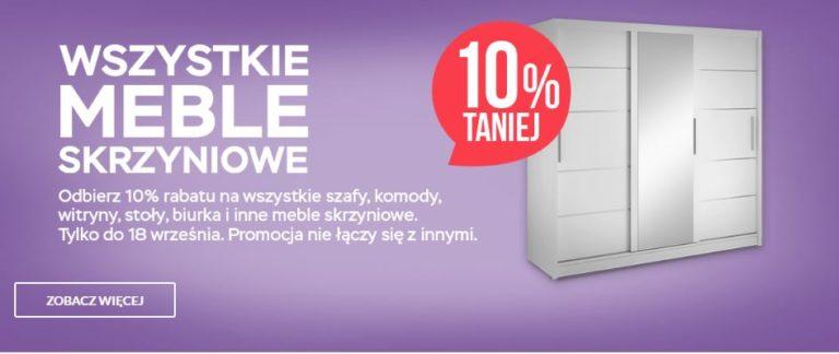 10% rabatu na kanapy, sofy i meble tapicerowane w Abra