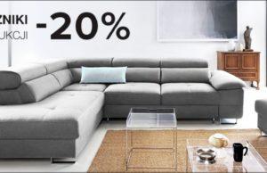 -20% na sofy i narożniki Benix