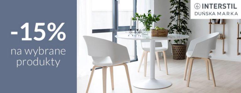 -15% na wybrane produkty Interstil