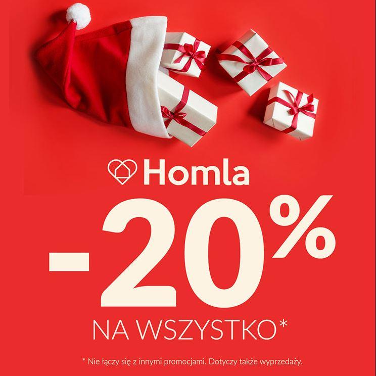 -20% na wszystko w Homla
