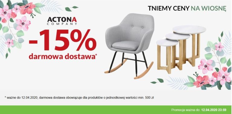-15% na meble z oferty Actona Company