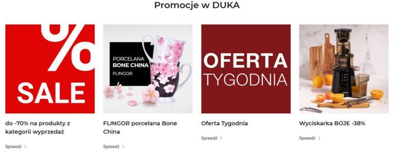 Tygodniowe oferty promocyjne w Duka