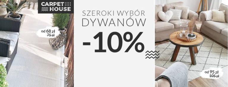 -10% na dywany od Carpet House