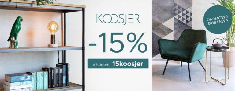 -15% na meble Koosjer