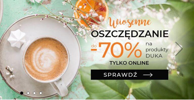 Promocyjne ceny na wybrane produkty w DUKA