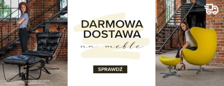 Darmowa dostawa na zamówienia od KHOME